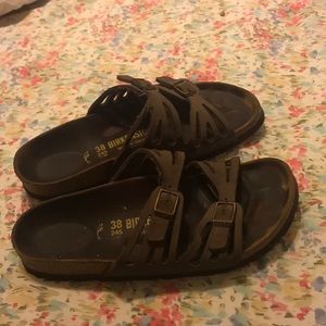 Granada Birkenstocks in Mocha